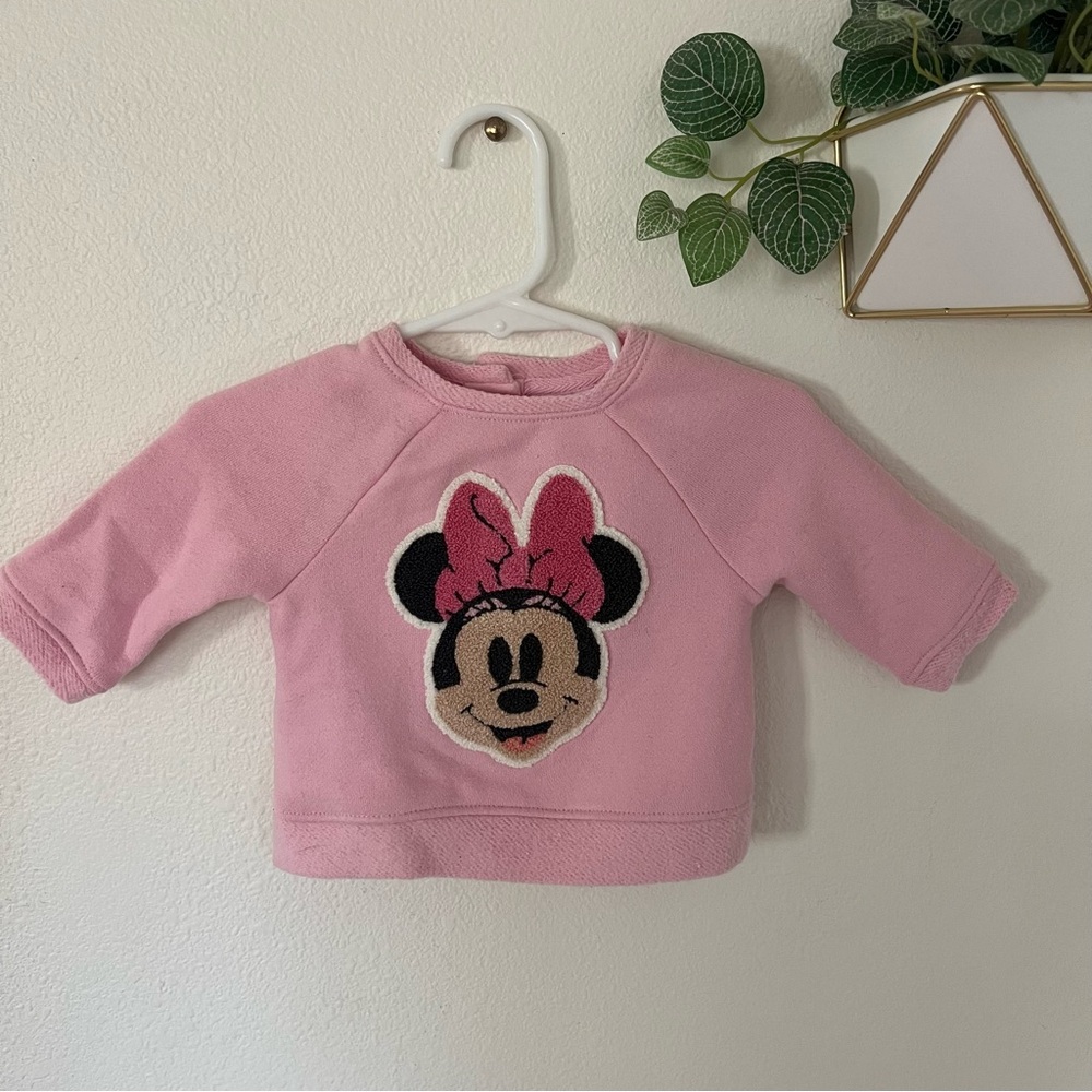 Disney Pink Minnie Mouse Sweatshirt